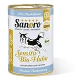 Sanoro Sensitiv Bio Huhn mit Bio-Gemüse 12 x 400 g