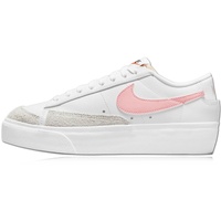 Nike Blazer Low Platform Damen white/summit white/black/pink glaze 42