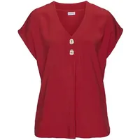 LASCANA Schlupfbluse Damen rot Gr.42