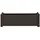 furnicato Garten-Hochbeet PP 100 x 43 x 35 cm Mokka