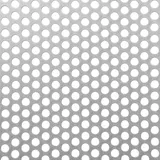 GAH Alberts Alberts Lochblech Stahl 250 x 1 x 500 mm runde Lochung