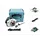 Makita HS7601J inkl. Führungsschienenadapter C + Makpac Gr. 4