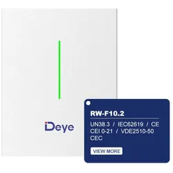 Deye RW-F10.2 LFP 10,2 kWh Batteriespeicher