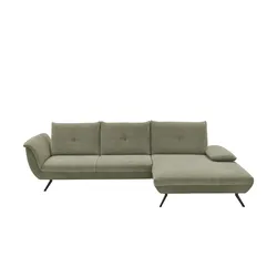 Ecksofa   Celine , grün , Maße (cm): B: 316 H: 90 T: 190