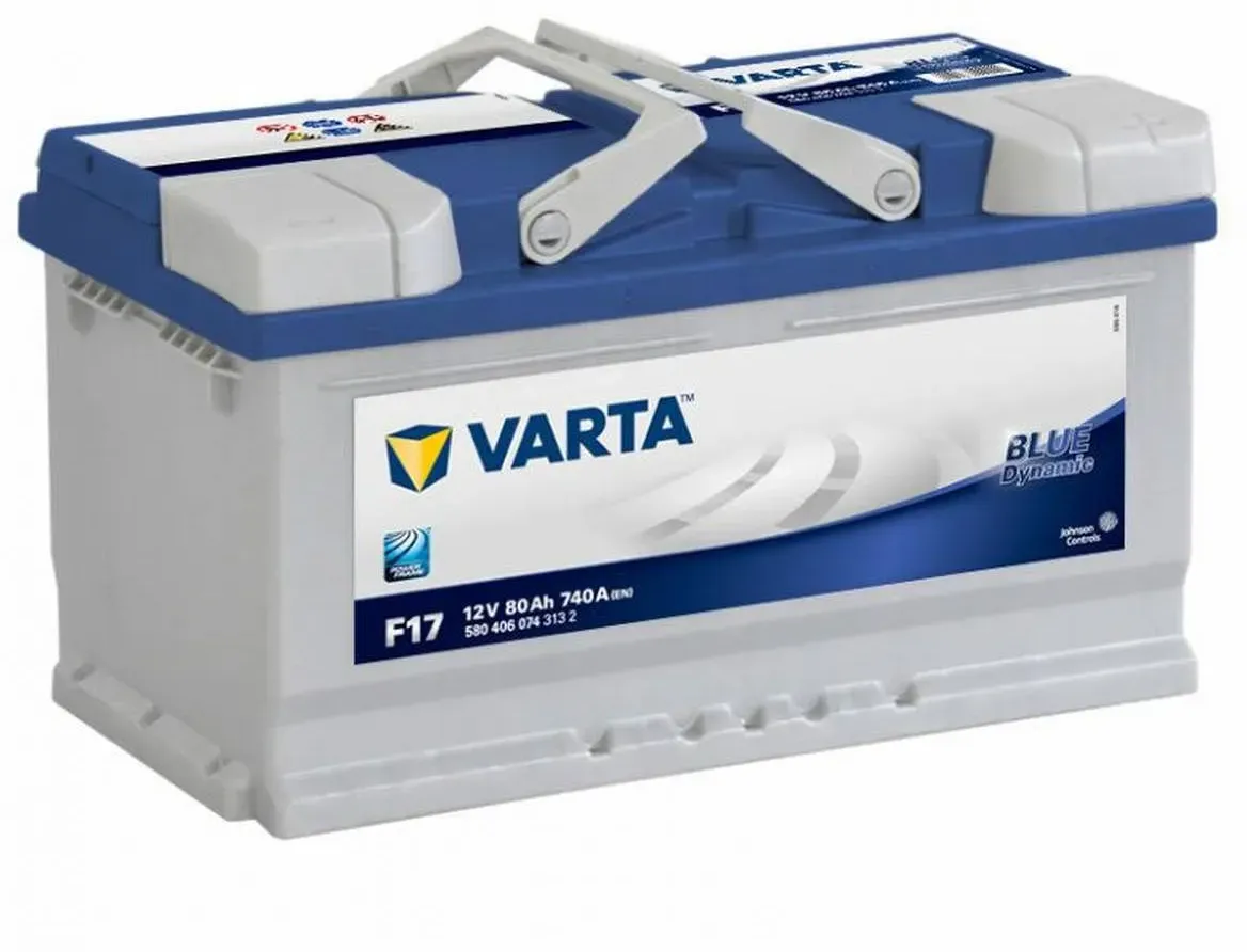 VARTA F17 Blue Dynamic 12V 80Ah 740A Autobatterie 580 406 074