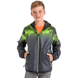 KILLTEC Kinder Funktionsjacke mit Kapuze, packbar, neon-gr n, 164