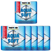 Aqua-Soft-Toilettenpapier, 6 Stück
