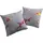 Wirth Kissenbezug Planes Action 40 x 40 cm Grau