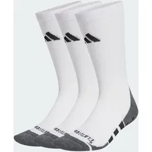 adidas Performance Grip Climacool Cushioned Crew Socken 3er Pack Weiß/Grau/Schwarz 37-39