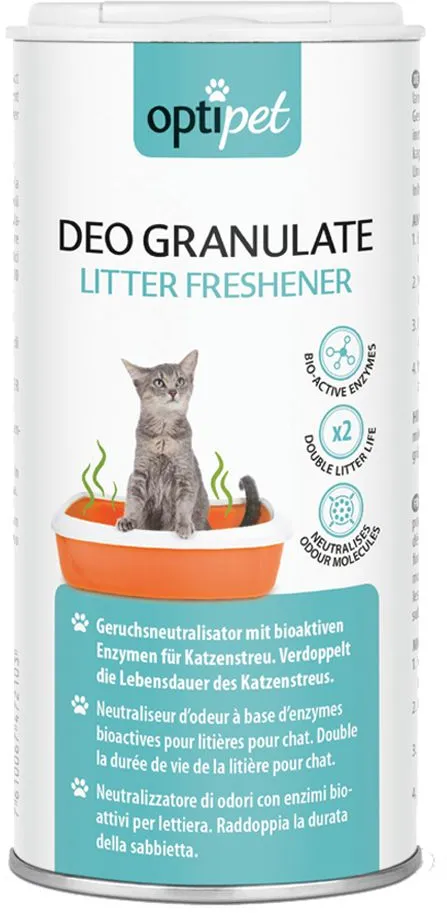 OptiPet Deo Granulat für Katzentoiletten 1200 GR