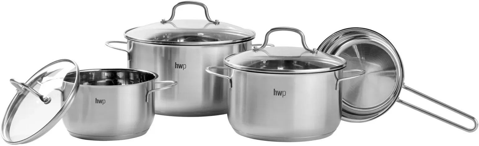 Homeware Kochtopfset 4-tlg. - B/H/T ca. 48.00x26.00x17.00