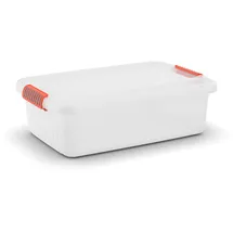 KIS Aufbewahrungsbox K-Latch M 59 x 39 x 18 cm 1-tlg. transparent/orange