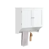 SoBuy Hängeschrank Badezimmerschrank Wandschrank Küchenschrank Medizinschrank weiß bht ca: 60x60x30cm - SoBuy