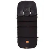 fillikid Fleece-Fußsack Kinley - Schwarz