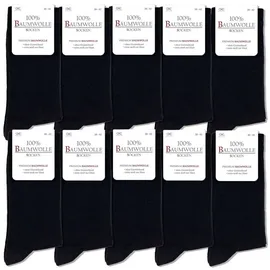 Occulto Ingo Socken-Sets 10er Pack Schwarz 47-50