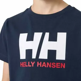 HELLY HANSEN Logo Kurzarm-t-shirt - Navy - 14 Jahre