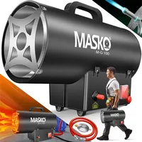 Masko MASKO® Gasheizgebläse Gasheizer Heizkanone Gasheizstrahler Bauheizer Gas Heizgerät