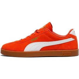 Puma Club II Herren Weite M Oranje/Weiß 42