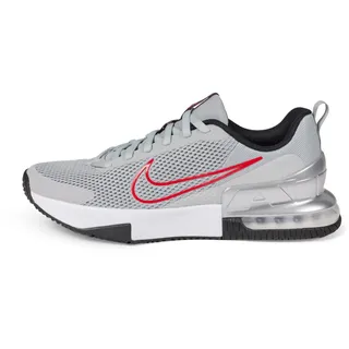 Nike Herren Air Max Alpha Trainer 6 Sneaker, Flt Silver/University Red, 45.5 EU
