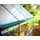 CANOPIA Hybrid Alu grün Polycarbonat 0,7 mm/Dach HKP 4 mm 7,9 m2 inkl. Fundament