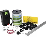 Kerbl Hobby Weidezaun-Starterset mit 230 Volt-Netzgerät