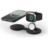 Satechi OntheGo 2-in-1 Wireless Charger Schwarz