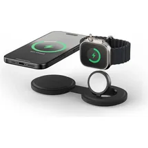 Satechi OntheGo 2-in-1 Wireless Charger Schwarz