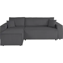 OTTO home Eckcouch Cord 2-Sitzer Grau