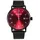 Gigandet Armbanduhr Herren Quarz Schwarz Edelstahl Datum Rot G26-011 - Schwarz/Rot