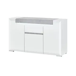 Sideboard  Puro , weiß , Maße (cm): B: 140 H: 84 T: 42