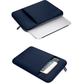 techprotect Tech-Protect Neopren-Laptoptasche 15-16 Zoll – Marineblau