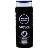 NIVEA Men Active Clean Duschgel für Körper, Gesicht und Haare 500 ml
