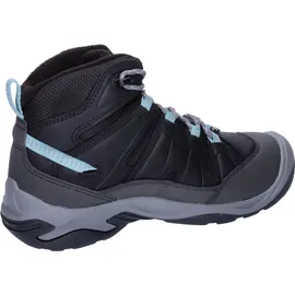 Keen Damen Circadia Mid Polar Black/Cloud Blue, 42.5 EU