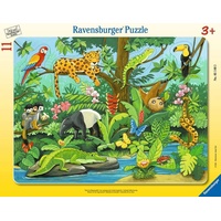 Ravensburger Puzzle Tiere im Regenwald (05140)