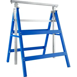 Tectake tectake® 2er-Set Gerüstbock, aus Stahl-Vierkantrohr, mit Sicherheitsspinden