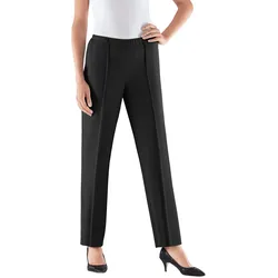 Jerseyhose CLASSIC BASICS, Damen, Gr. 245, Extrakurzgrößen, schwarz, 100% Polyester, unifarben, lang, Hosen