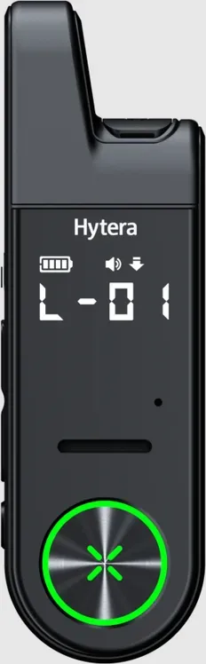 Hytera S1 mini PMR446 lizenzfreies Funkgerät, ultradünn, kompakt, elegant und leicht, analoges Radio, 3,5 mm Klinkenanschluss, Typ-C Schnellladung