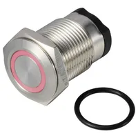 TRU Components TC-13224144 ONPOW6316F-10E/Q/R/12V/S Drucktaster 36 V DC/AC 2