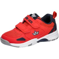 LICO Unisex Kinder Peyton V Hallenturnschuhe, Rot Marine, 36