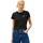 Tommy Hilfiger Damen T-Shirt Kurzarm Script Regular Fit, Schwarz (Black), XL
