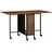 Homcom Klapptisch 130 x 74 x 80 cm braun