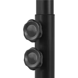 Yaheetech Basketballkorb höhenverstellbar Braun/Schwarz 216 -246 cm