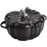 Staub La Cocotte 24 cm, Kürbis, Schwarz, Gusseisen