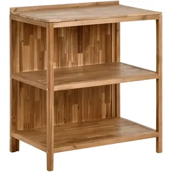 Outdoor-Kücheninsel VENOSA Akazienholz Braun