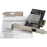 Startech PCI Express 10G Network Card RJ45 Ethernet, Netzwerkkarte, Schwarz