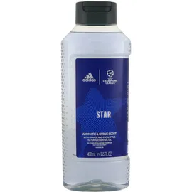 adidas UEFA Star Edition, Duschgel für Herren, vegane Formel, 400 ml