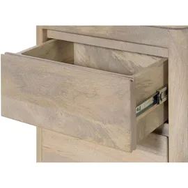 MASSIVMOEBEL24.DE Nachtschrank Toronto 50 x 35 x 50 cm Weiß