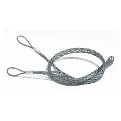 Kabelziehstrumpf, Erdverkabelung, 2 verpressten Seilschlaufen, Kabel-ø10-