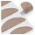 vidaXL Stufenmatten Selbstklebend 15 Stk. 56x17x3 cm Beige