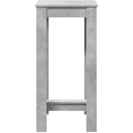 vidaXL Bartisch 51 x 50 x 103,5 cm Grau